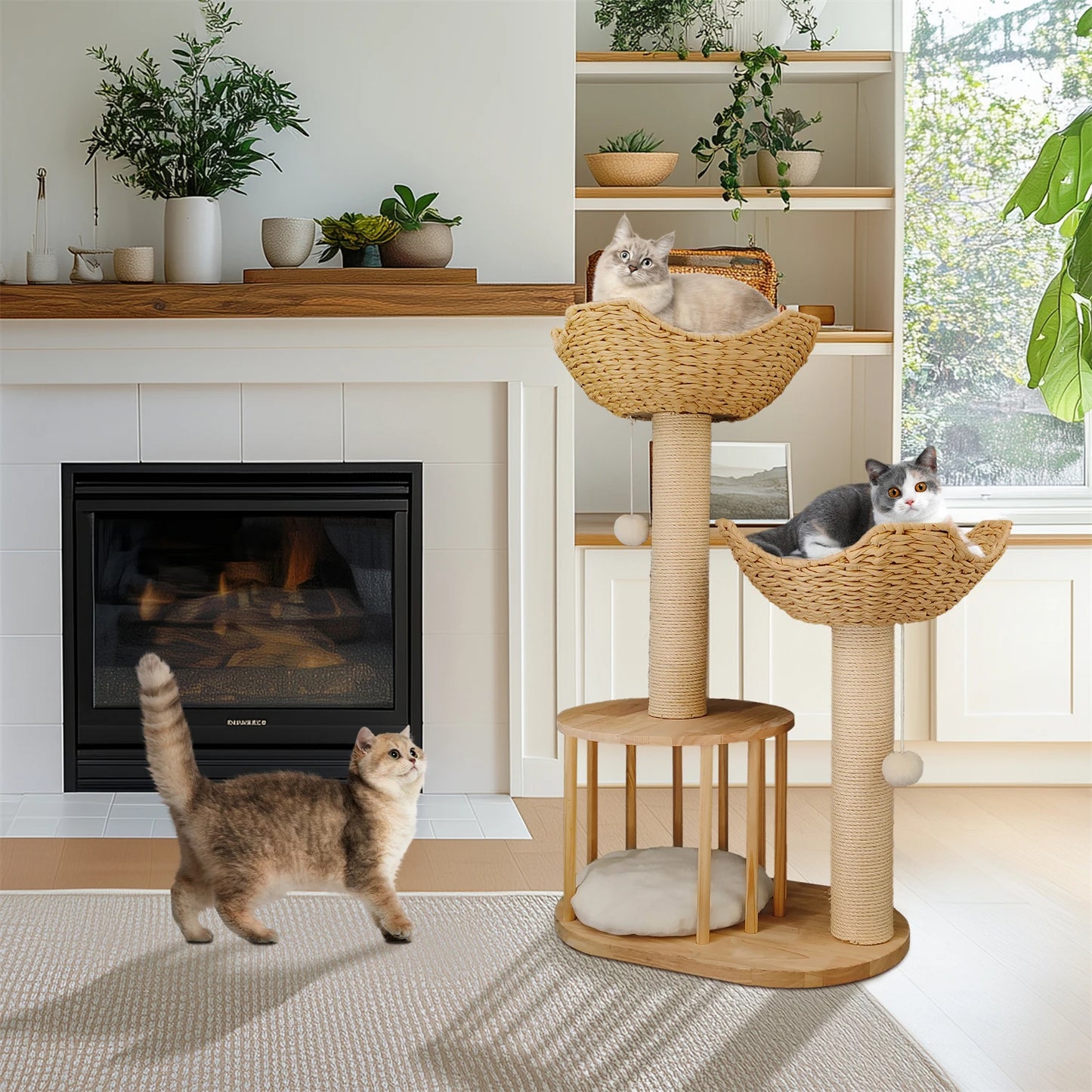 Tall Multilevel Cat Tree