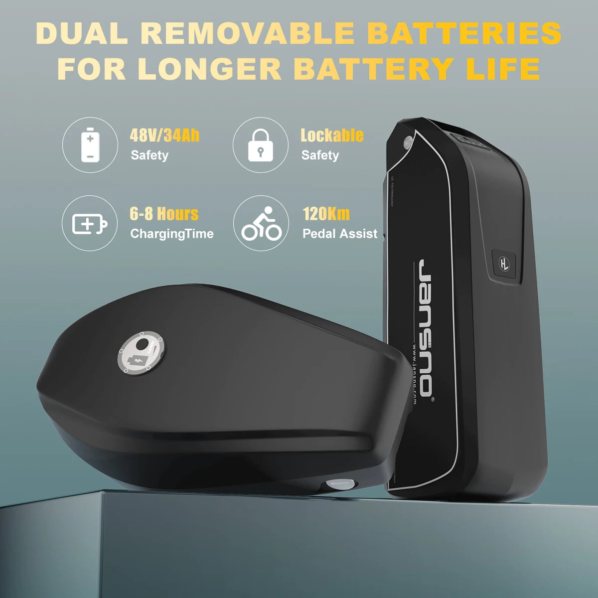 Dual Battery Fat Tire Ebike