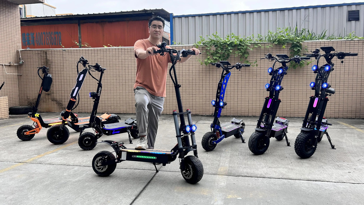 6000W Folding Off-Road Scooter