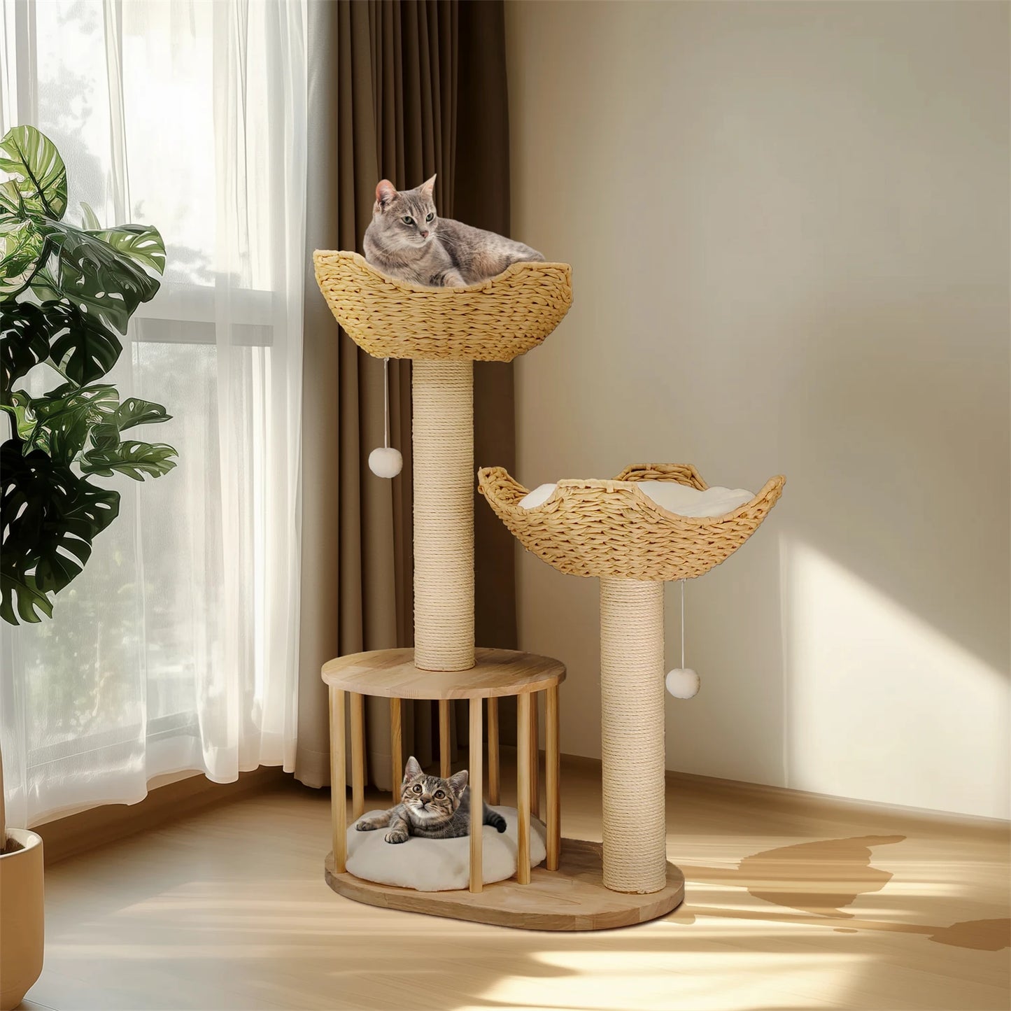 Tall Multilevel Cat Tree