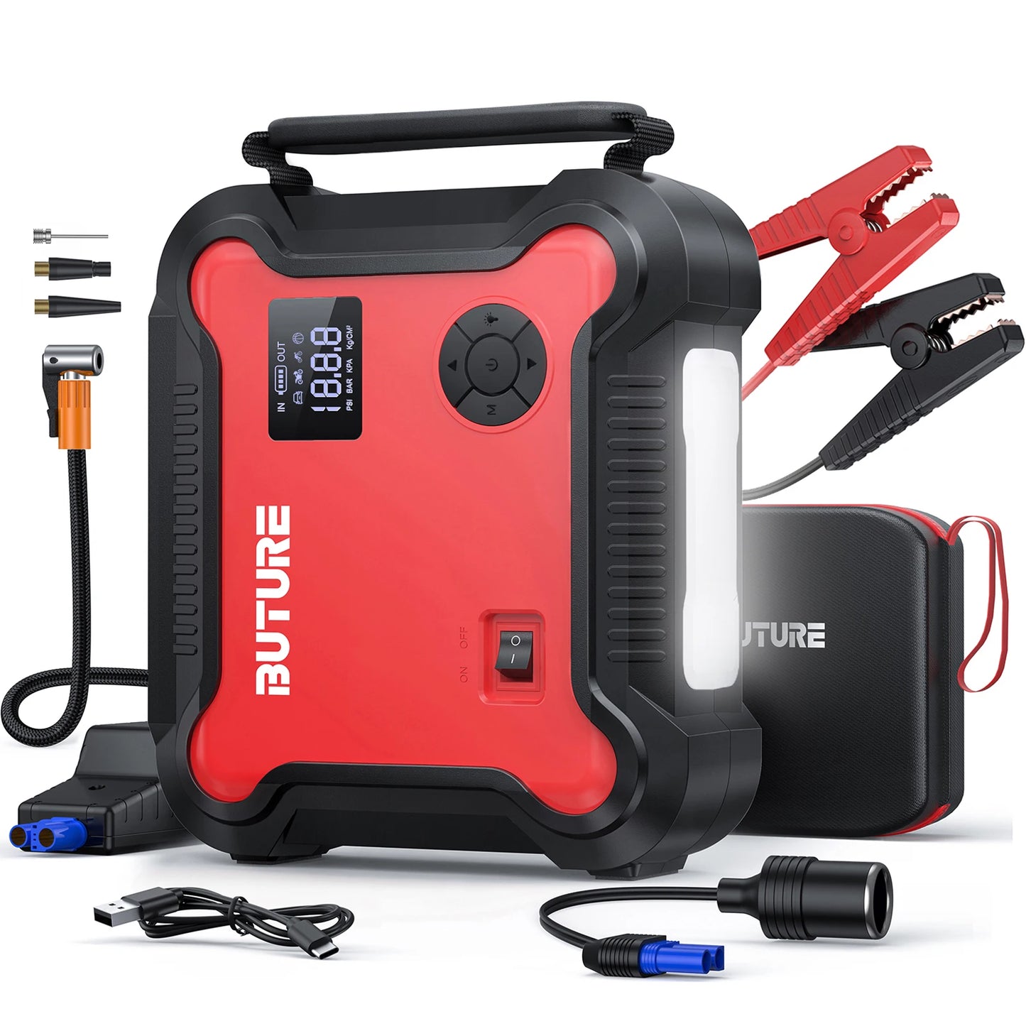 Buture 5-in-1 Jump Starter