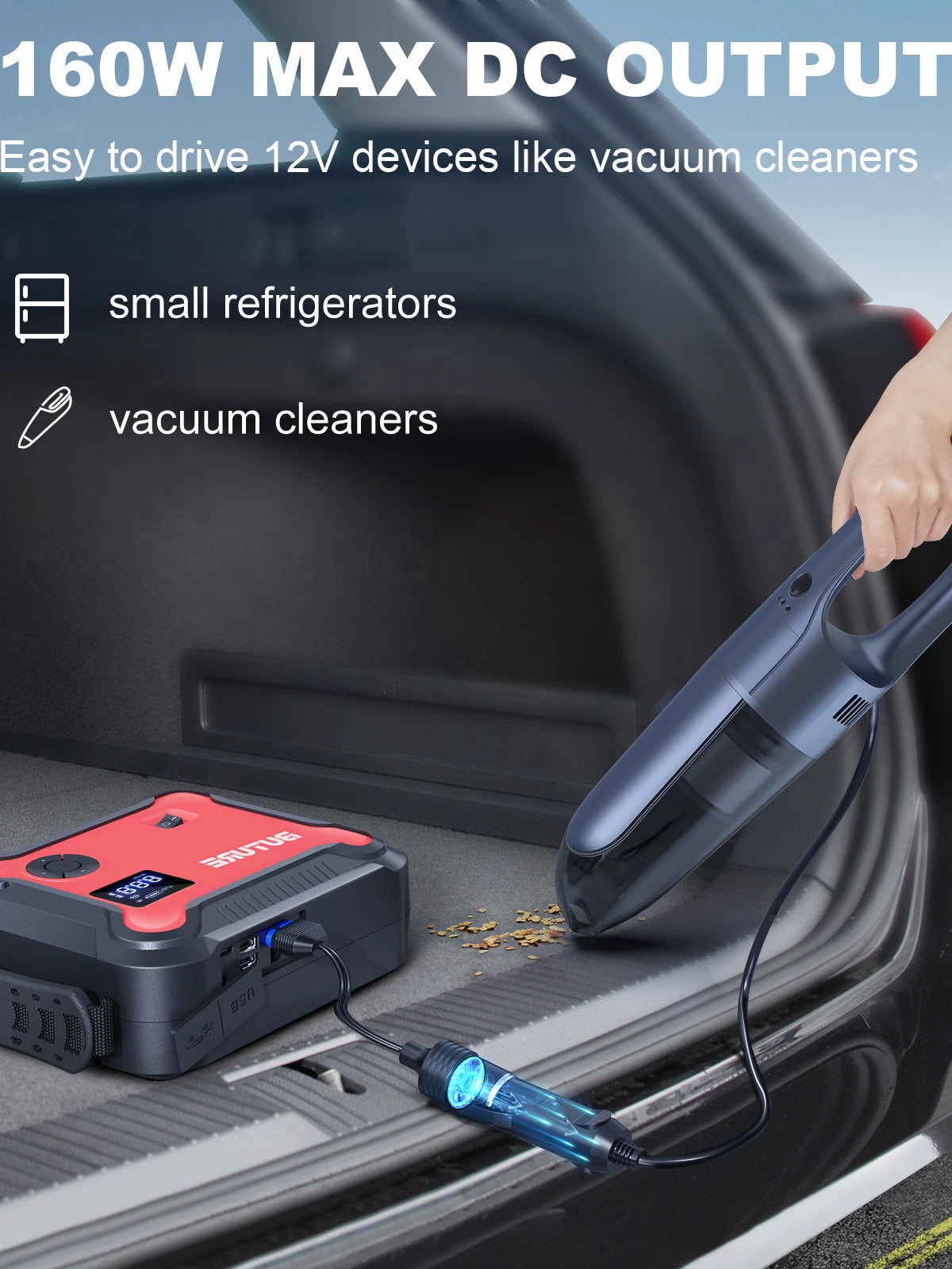 Buture 5-in-1 Jump Starter