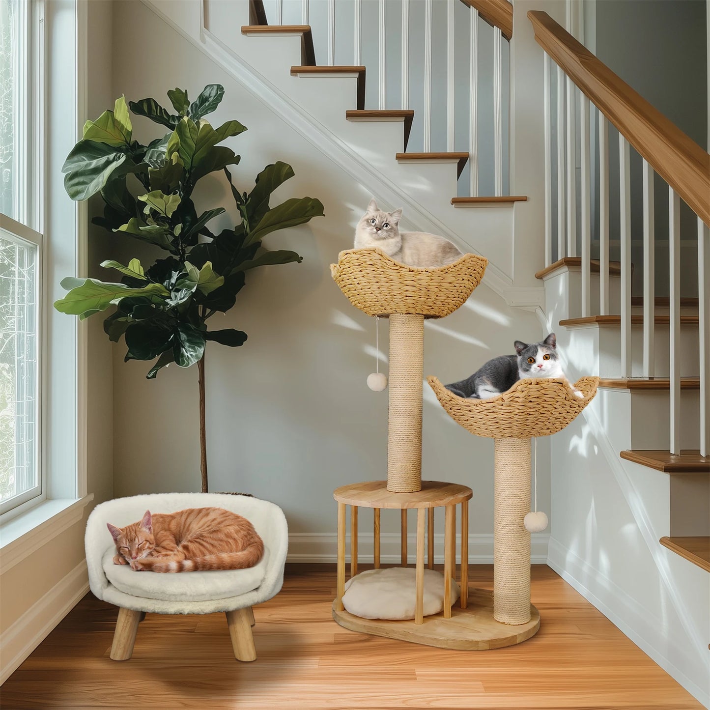 Tall Multilevel Cat Tree