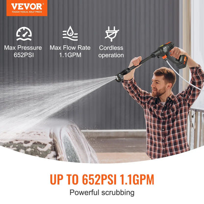 Cordless Pressure Washer Gun