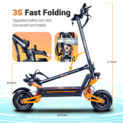 6000W Dual Motor Electric Scooter