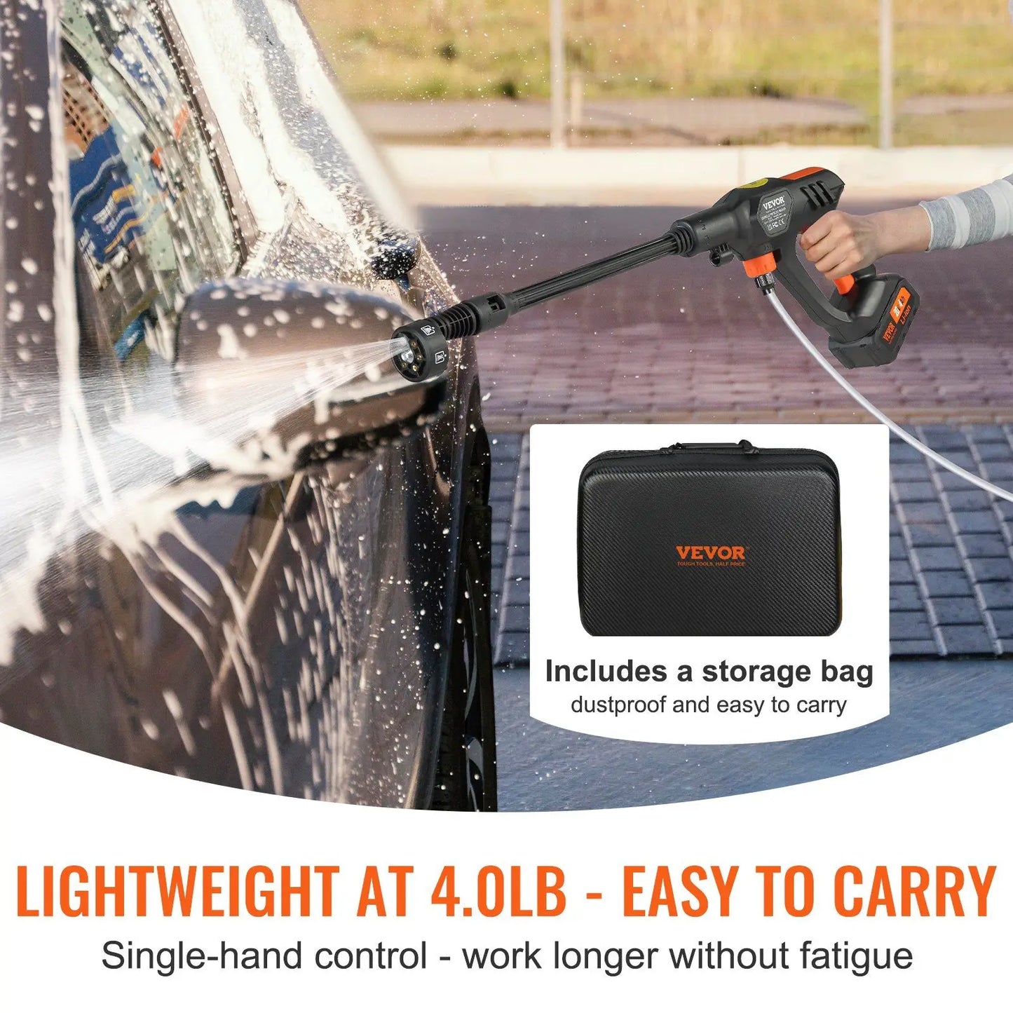 Cordless Pressure Washer Gun