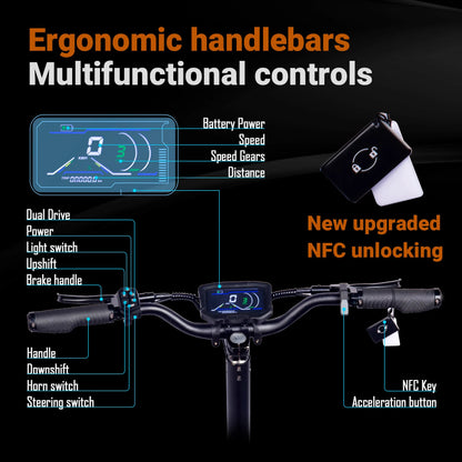 6000W Dual Motor Electric Scooter